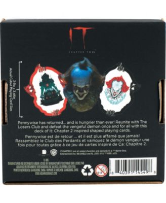 IT: Chapter 2 Pennywise Shaped Playing Cards | 52 Card Deck + 2 Jokers