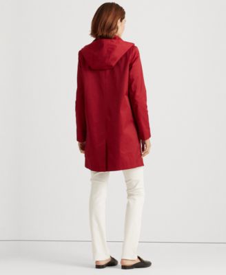 Womens Hooded A-Line Raincoat