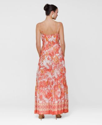 Women's Sleeveless Sweetheart Maxi Dress