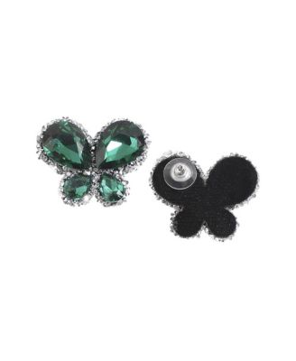 Embellished Butterfly Stud Earrings