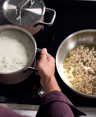 Pure Stainless Steel 8-Piece Cookware Set