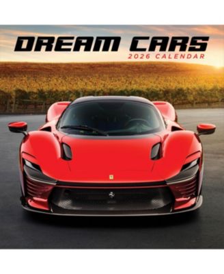 2026 Dream Cars Wall Calendar