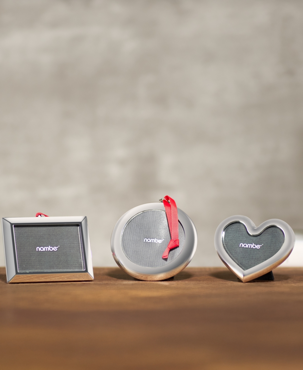 Nambe Rectangle Frame Ornament In Silver