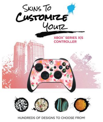 Xbox Wireless Controller for Series X, Series S, Windows with MightySkins Custom Skin Code - Gold Shadow