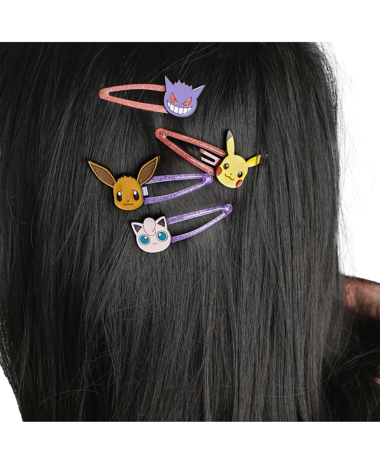 Детские аксессуары для волос Pokemon Characters 4-Piece Hair Clip Set — фото 11