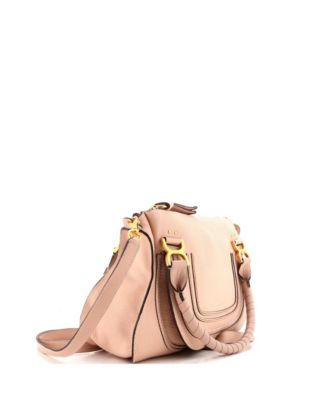 Medium Marcie Satchel Leather
