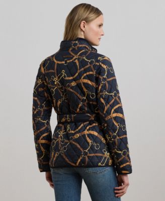 Women's Belted Quilted Jacket