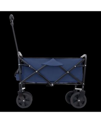 Collapsible Utility Wagon Cart - 225lb Capacity - Dark Blue