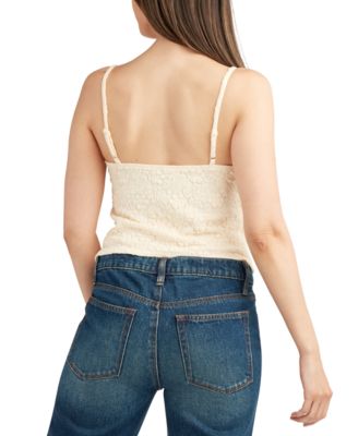 Juniors' Textured Knit Camisole Tank