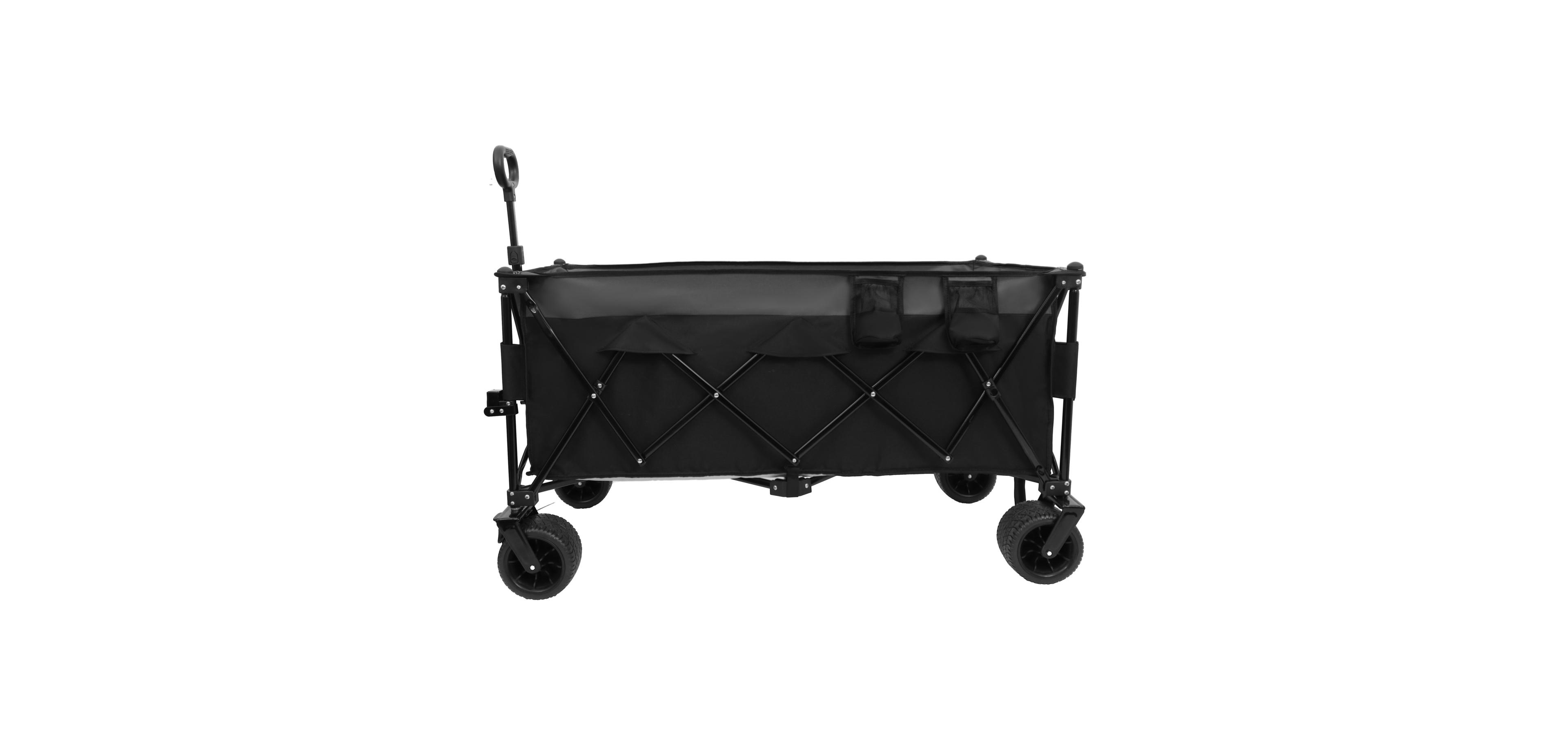 Foldable Utility Wagon - 480lb, All-Terrain, No Assembly