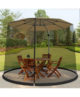 9 -10 Feet Outdoor Umbrella Table Screen Mosquito Bug Insect Net