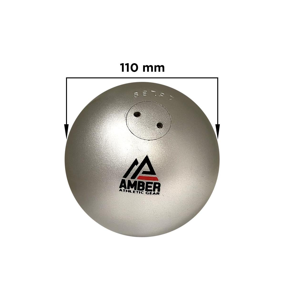 Amber Fight Gear Precision Performance 6.80kg/15lb Iron Shot Put Versatile Training and Competition Excellence with Sturdy Cast Iron Build and Durable