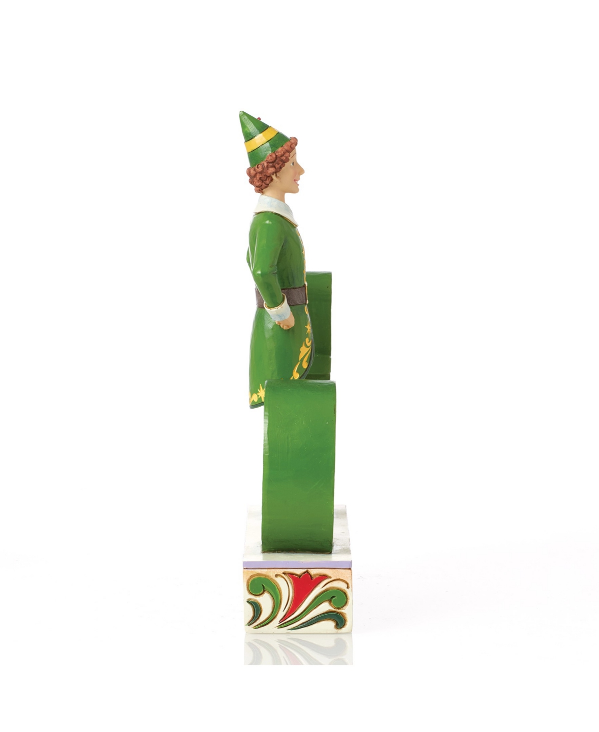 Jim Shore Buddy Elf Standing Elf Word Figurine In Multi