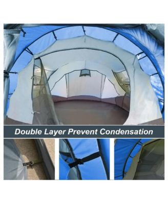 Adobe XL Instant Set-Up Pop-Up Family Tent – 4–6 Person Waterproof Shelter with Front Vestibule, Double Layer Protection, and No-Hassle Setup in Seconds