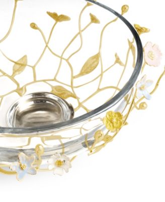 Wildflowers Large Glass Bowl