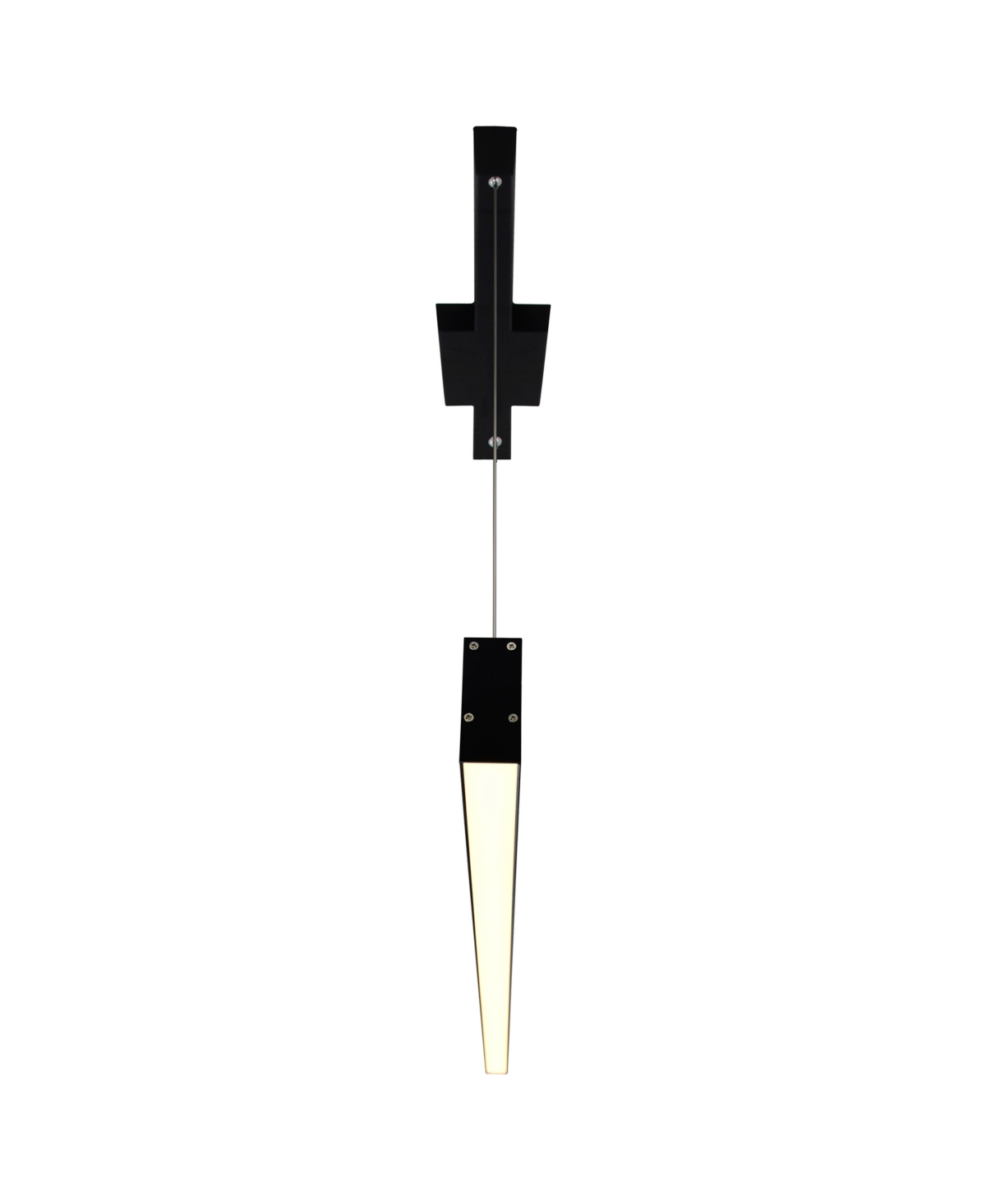 Cwi Lighting 47" Metal Pienza Led Integrated Chandelier