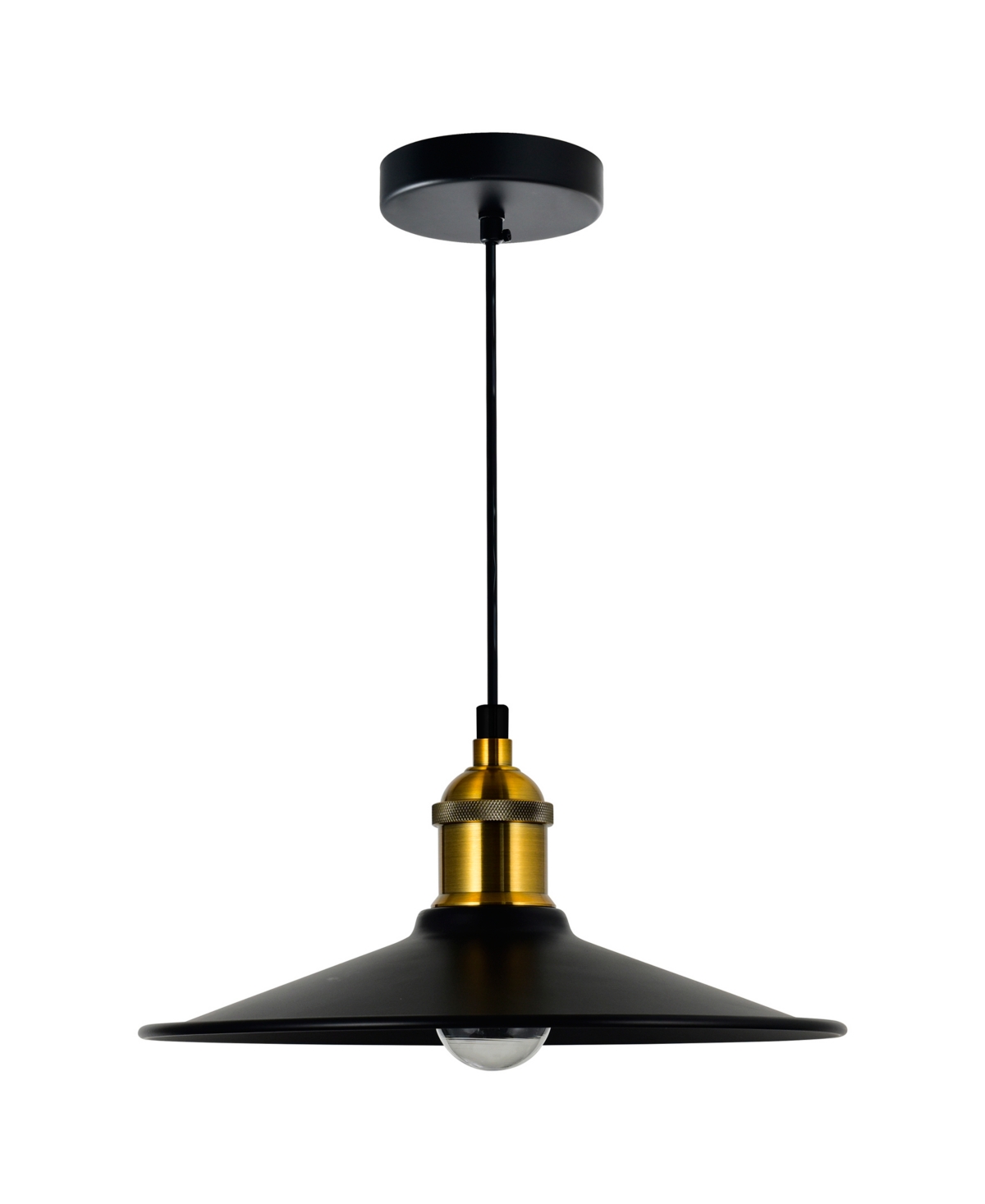 Cwi Lighting 9" Metal Brave 1 Mini Pendant
