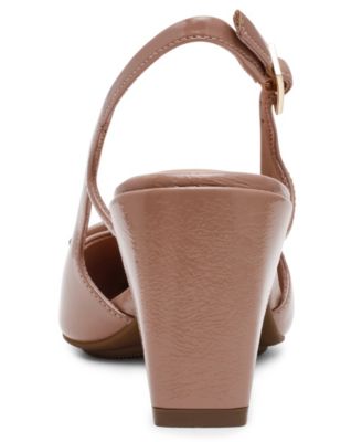 Women's Renetta Slingback Block Heel Pumps