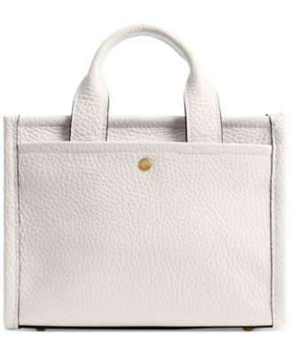 【COACH】Mini Leather Cargo Tote Bag 20 COACH Mini Leather Cargo Tote Bag 20 - Macy's