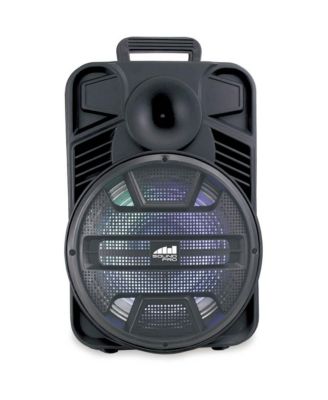 Portable 12" 3,000 Watt Bluetooth Party Speaker with Disco Light