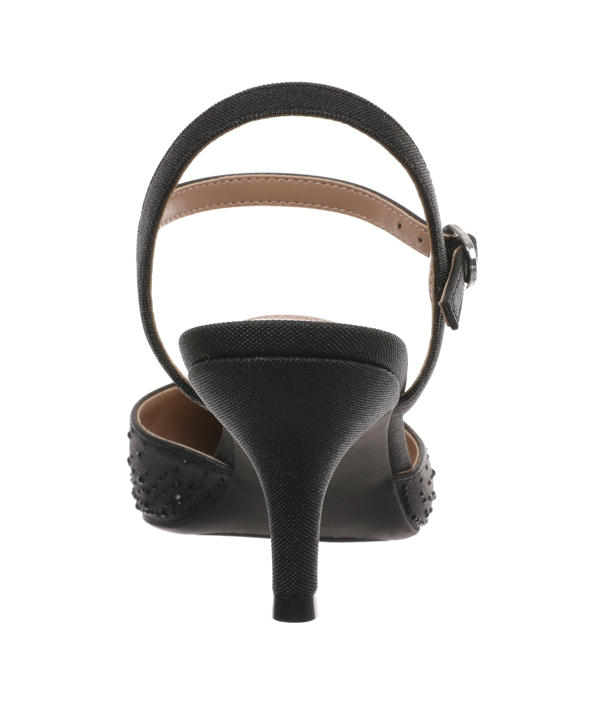 Style & Co Women's Gwenn Evening Shimmer Heel Pumps, Exclusively At Macy's In Black
