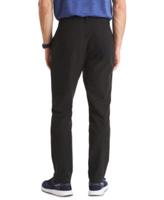 Men's Signature Slim-Fit Flat-Front Performance Pants