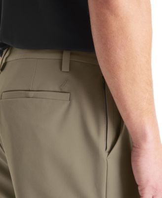 Men's Signature Slim-Fit Flat-Front Performance Pants
