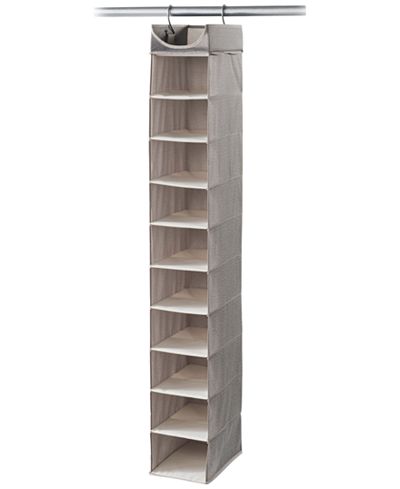 Neatfreak Harmony Twill 10-Shelf Closet/Shoe Organizer