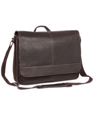 Colombian Leather Crossbody 15.6" Laptop & Tablet Messenger Bag