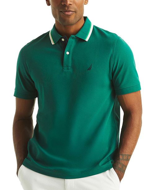 alfani Nautica Men's Textured Polo Shirt Men's Fashion & Accessories
