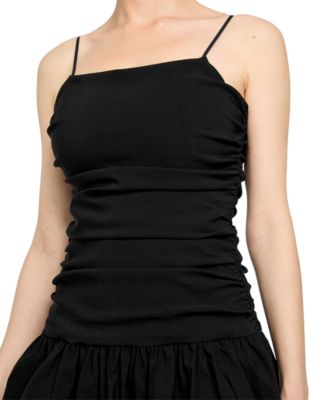 Women's Felicity Bubble-Hem A-Line Mini Dress 