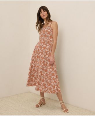 Women's Fit & Flare Midi Dress