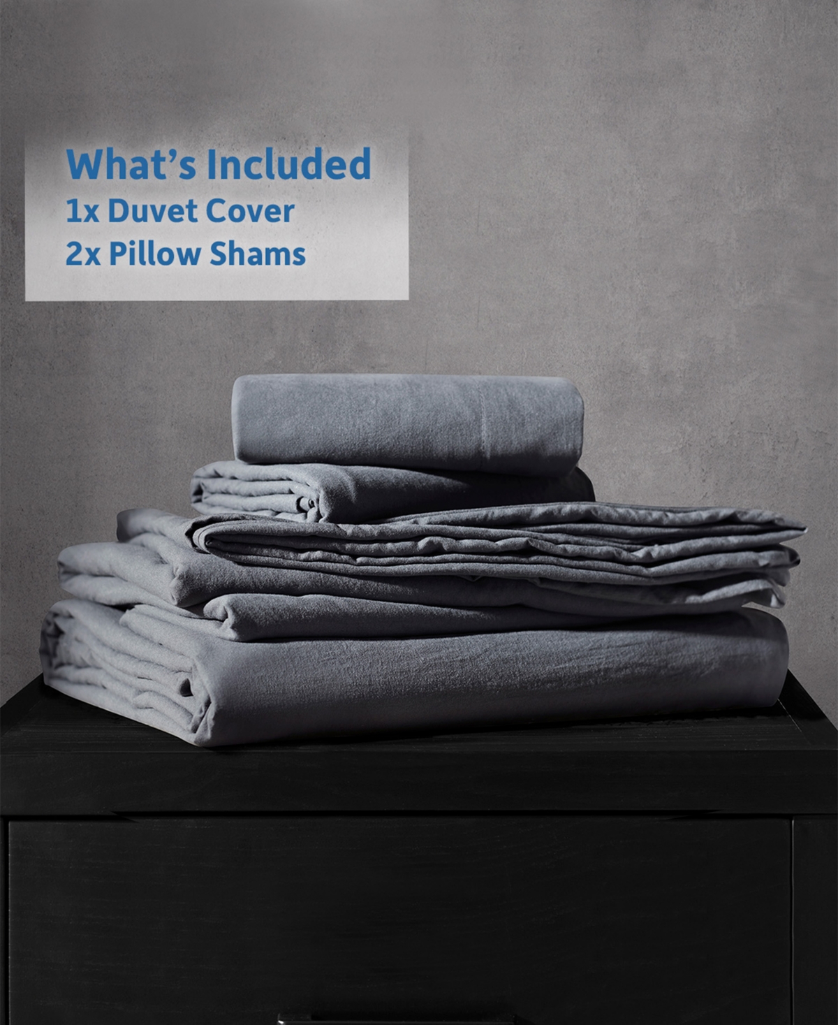 Nestl Ultra Soft Prewashed 3-pc. Duvet Cover Set, Full