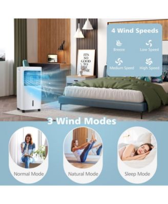 3-in-1 Evaporative Portable Air Cooler Fan with Remote Control