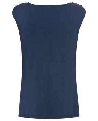 Women's Cowl Neck Sleeveless Top