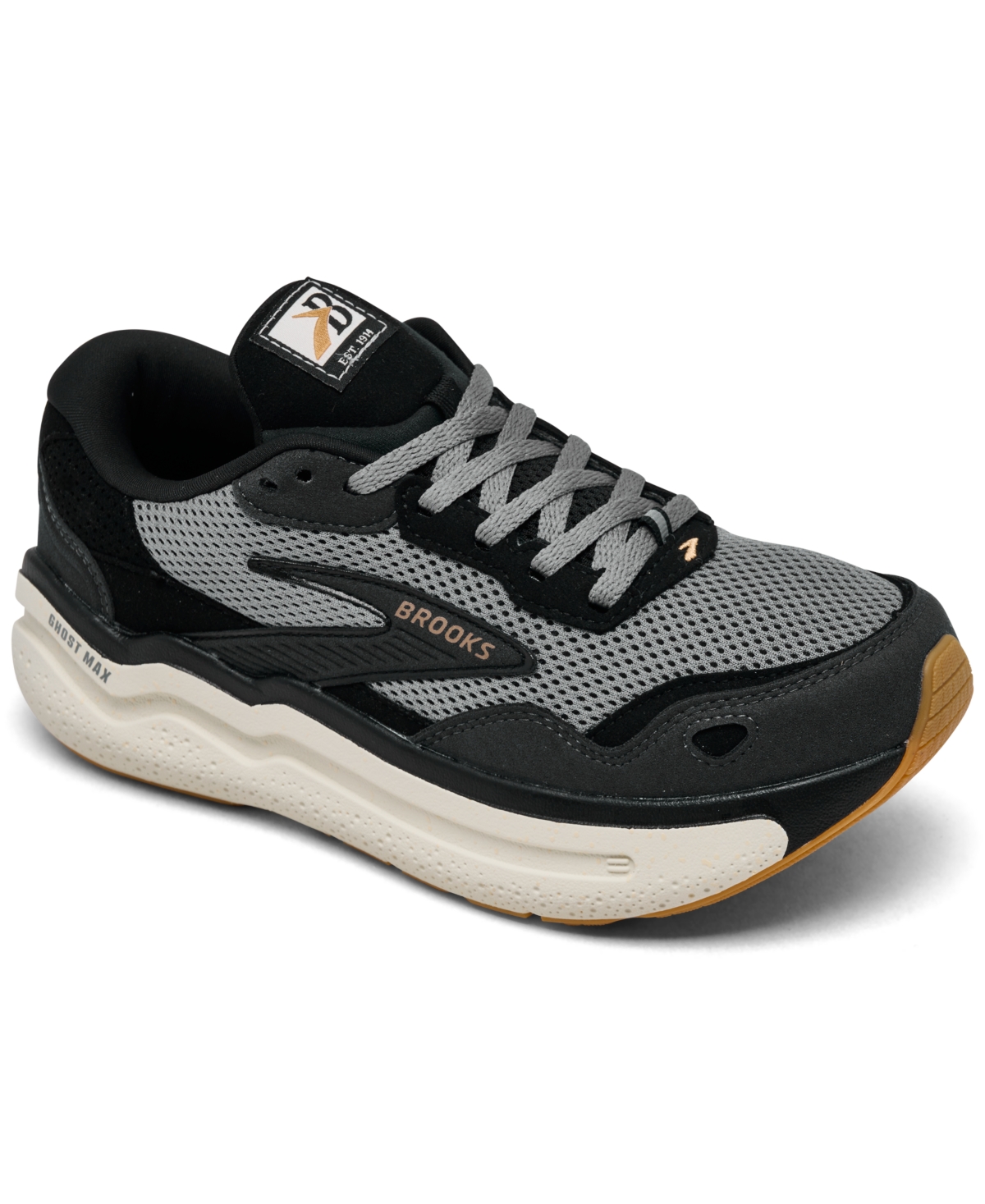 Women's Ghost Max Se Running Sneakers from Finish Line - Black, Primer, Biscuit