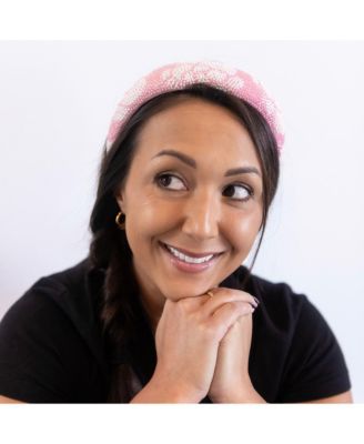 Traditional Headband - Beaded Floral