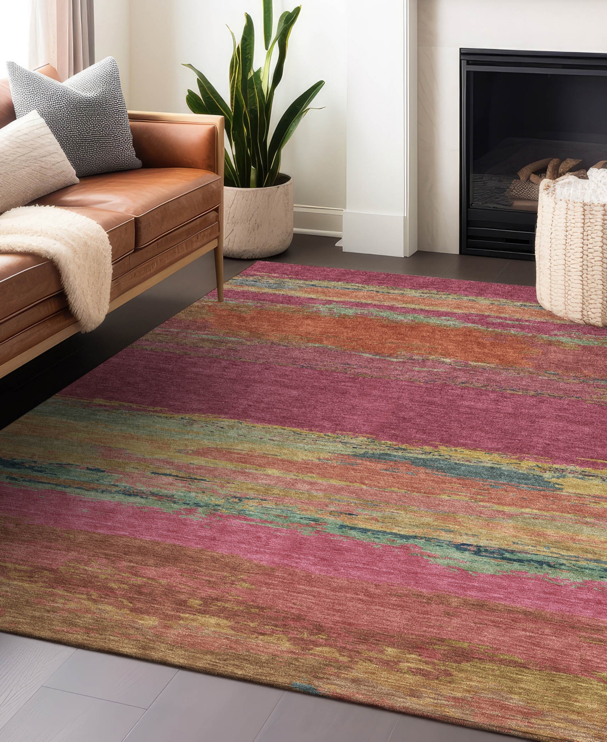 Addison Chantille Machine Washable Acn1281 5'x7'6" Area Rug