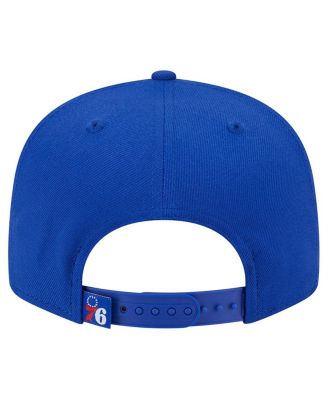 Men's Royal Philadelphia 76ers Sport Night Team Shadow 9FIFTY Snapback Hat