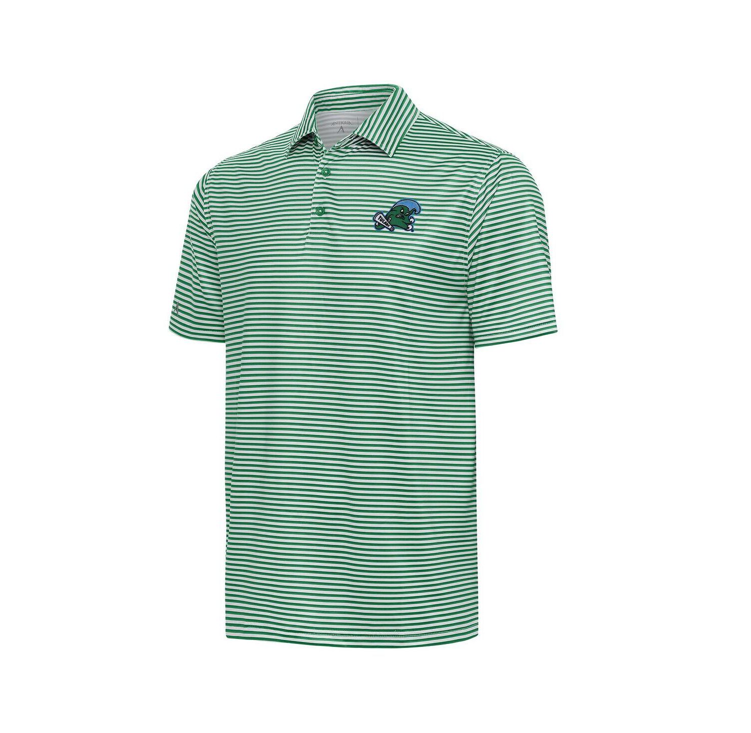 Men's Green Tulane Green Wave Skills Polo Shirt