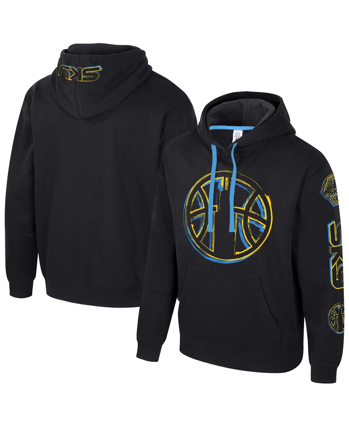 Men's and Women's Black Chicago Sky Elementized Pullover Hoodie - Black