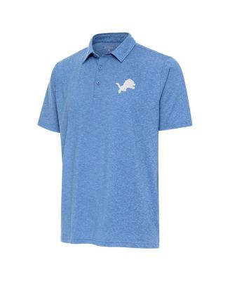 Antigua - Men's Blue Detroit Lions Par 3 Polo