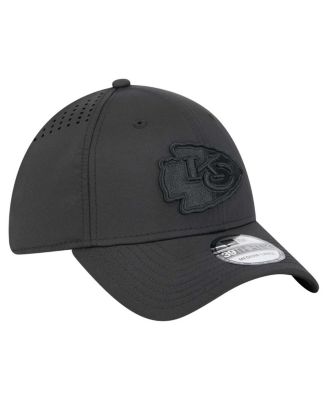 Men's Black Kansas City Chiefs Hydro 39THIRTY Flex Hat