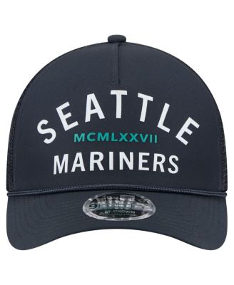 Men's Navy Seattle Mariners Minimalist 9FORTY A-Frame Adjustable Hat