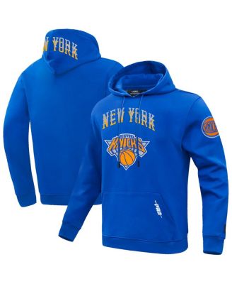 Pro Standard - Men's Blue New York Knicks 2024/25 City Edition Pullover Hoodie