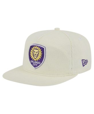 New Era - Men’s Cream Orlando City SC 2025 Kickoff Snapback Golfer Hat