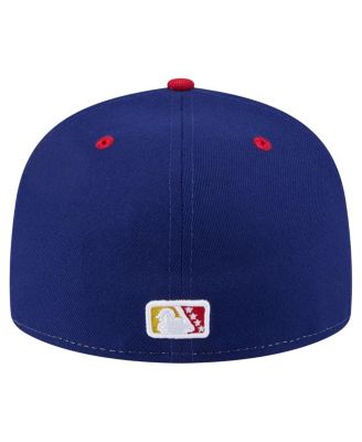 Men's Royal/Red Durham Bulls Copa de la Diversion 59FIFTY Fitted Hat