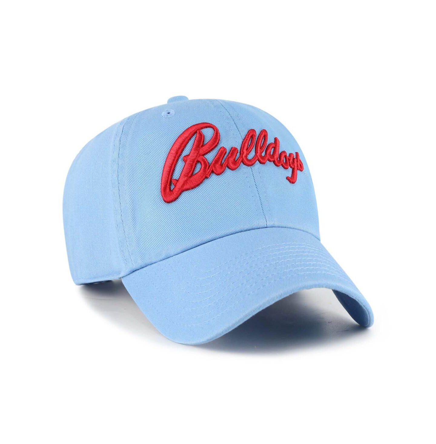 Мужская кепка '47 Brand Light Blue Fresno State Bulldogs Vault Clean Up Adjustable Hat — фото 3