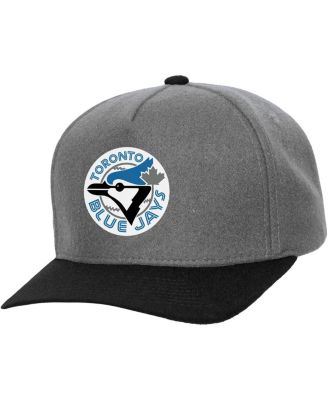 Mitchell & Ness - Men's and Women's Gray Toronto Blue Jays Basic Coop Pro Adjustable Hat