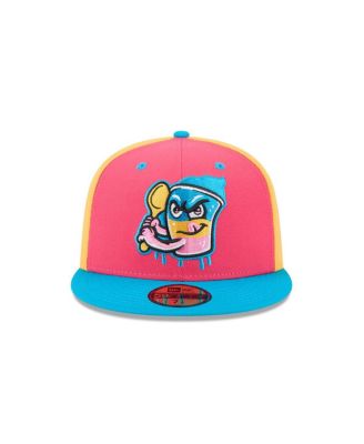 Men's Pink Jacksonville Jumbo Shrimp Theme Nights 59FIFTY Fitted Hat